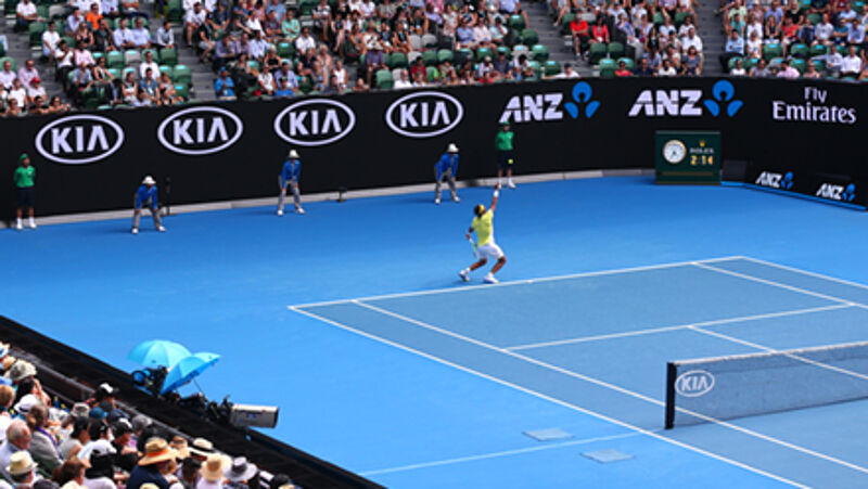 Kia, Hauptsponsor der Australian Open