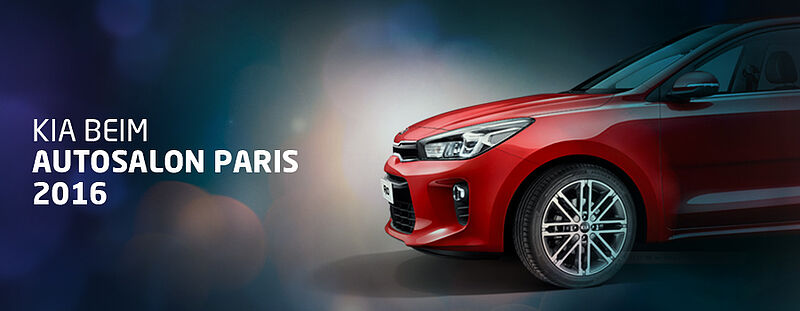 KIA BEIM AUTOSALON PARIS 2016