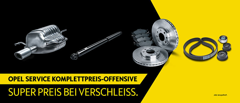 Die Opel-Service-Komplettpreisoffensive