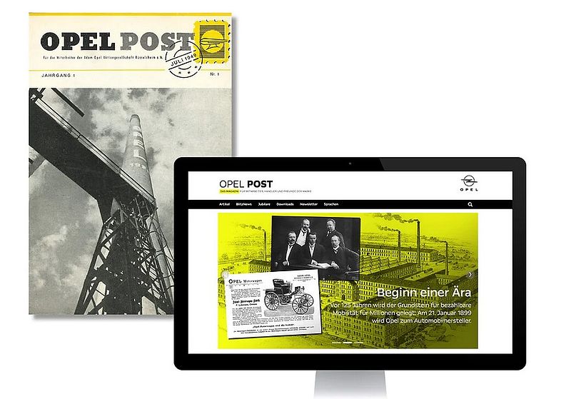 Ganz nah dran: Mitarbeitermagazin „Opel Post“ wird 75