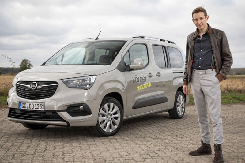 Newcomer: Sänger Körner mit Opel auf Deutschland-Tour